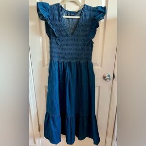 GAP Denim Dress in Deep Blue